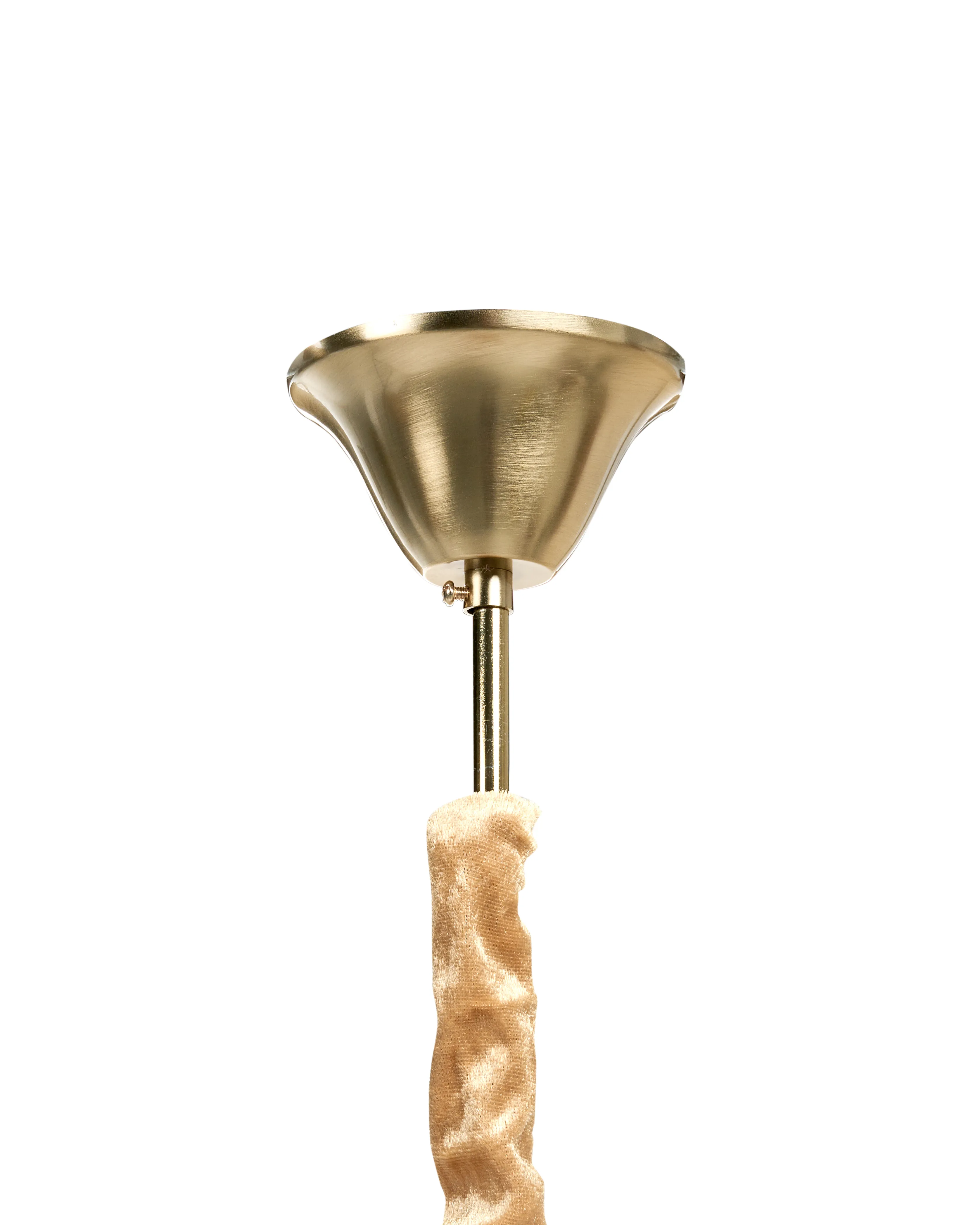 Kroonluchter MANTARO Glas Goud