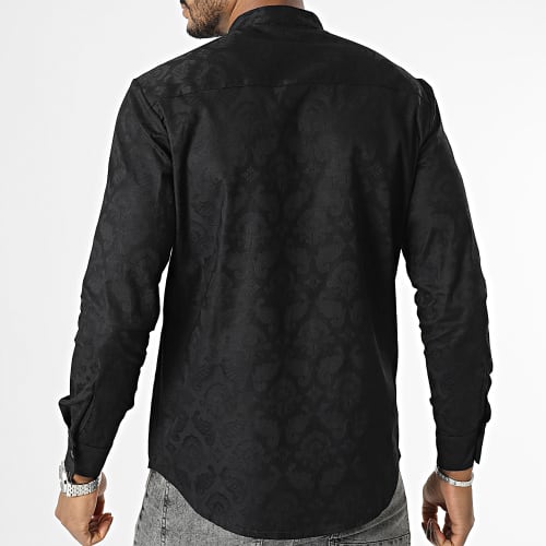 Chemise Manches Longues Noir Renaissance
