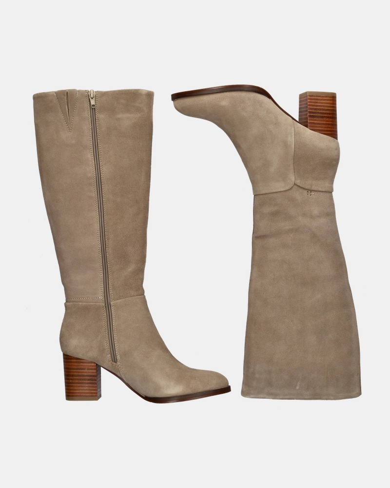Nelson Hoge laarzen  - beige