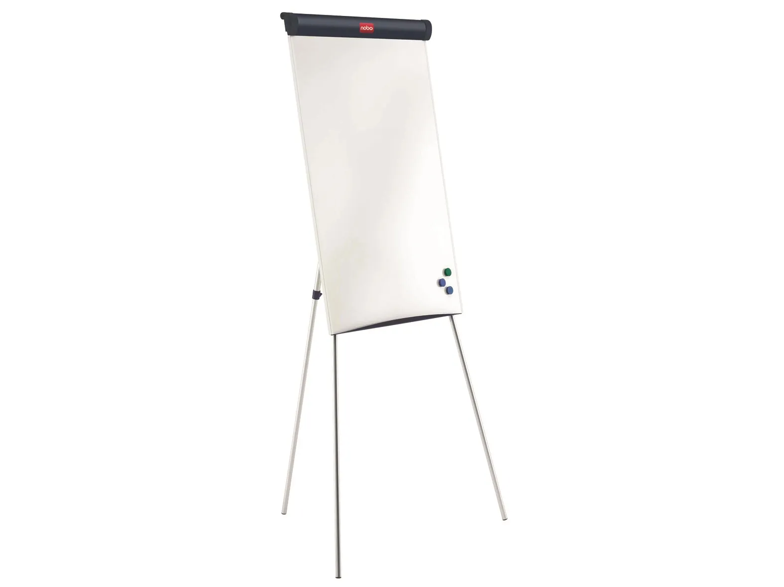Nobo Impression Pro Flipover på trefod med magnetrisk, lakeret stål whiteboardtavle (retail) Hvid
