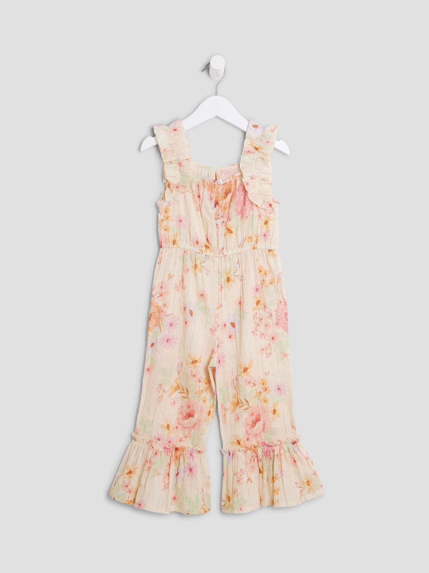 River Island - Strandjumpsuit voor meisjes