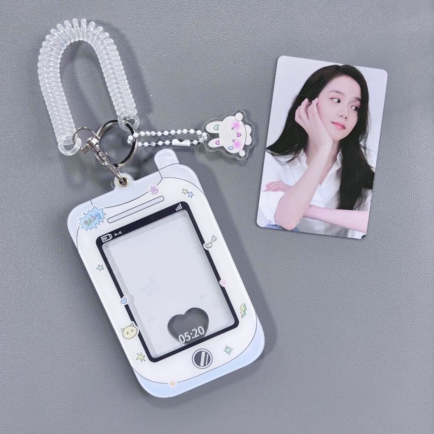 Coolkiss - Telefoon-/cameraprint Acryl Fotohouder Sleutelhanger (Diverse Ontwerpen)