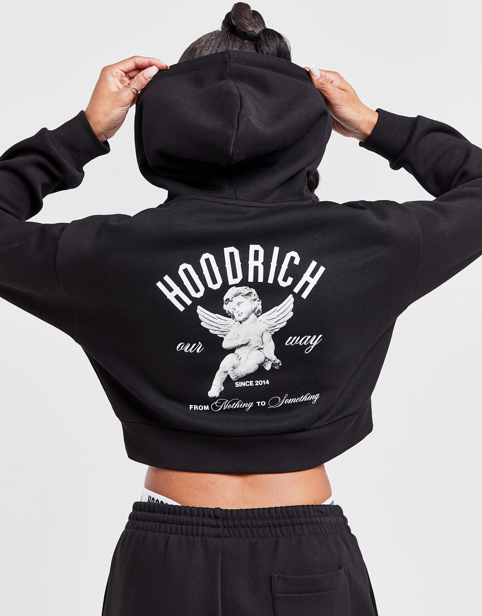 Hoodrich Sweat à Capuche Court Glow Femme
