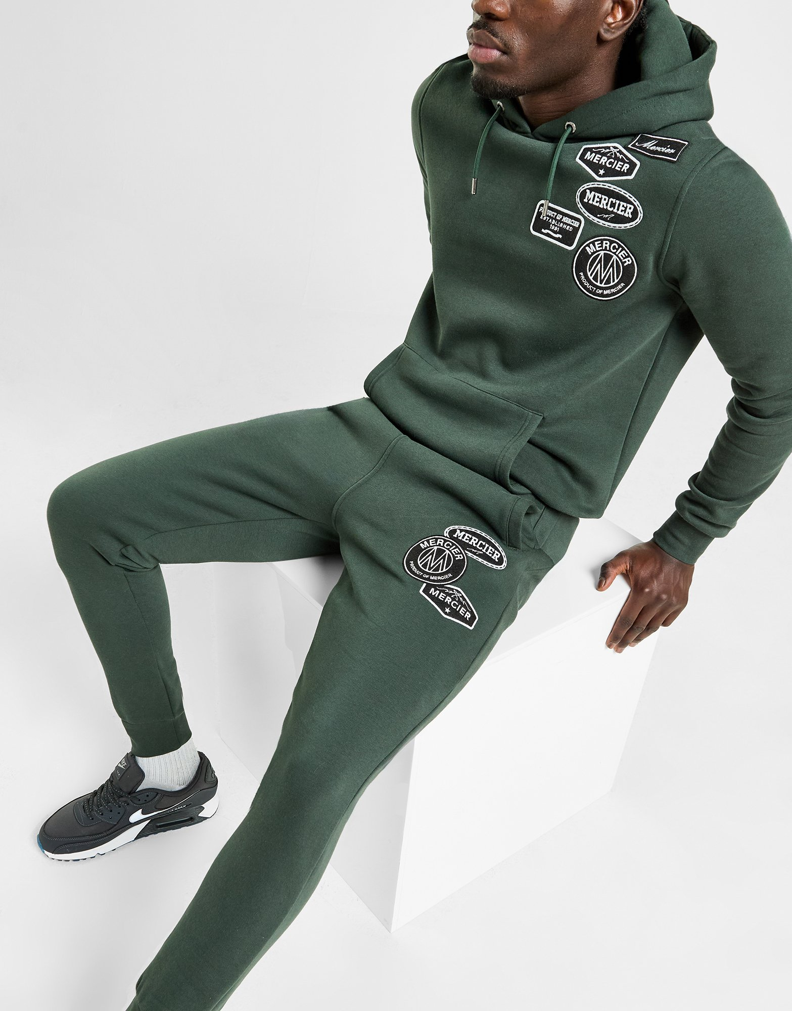 MERCIER Pantalon de jogging Mono Badge Homme