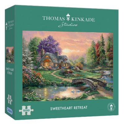 Kinkade Sweetheart Retreat 1000 Piece Jigsaw Puzzle