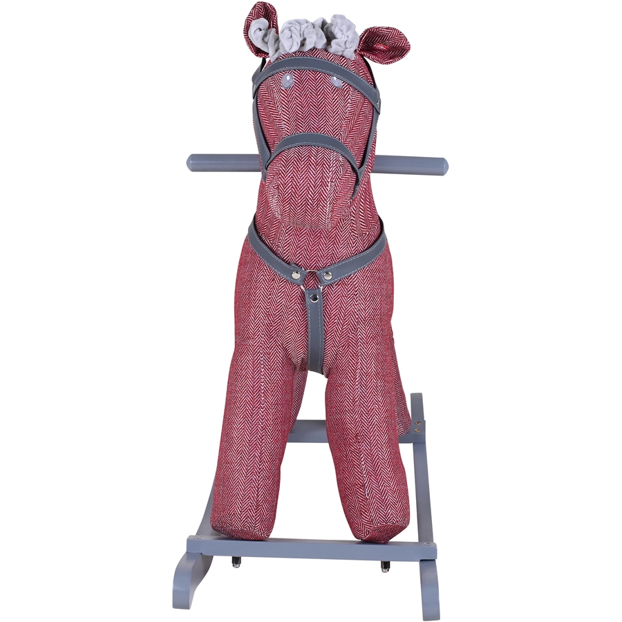 knorr toys® Schaukelpferd Pink horse rot
