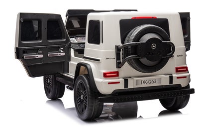 Mercedes Benz AMG G63 Elbil, Hvit