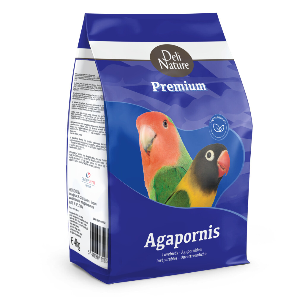 Deli Nature Premium Agapornide 4 kg