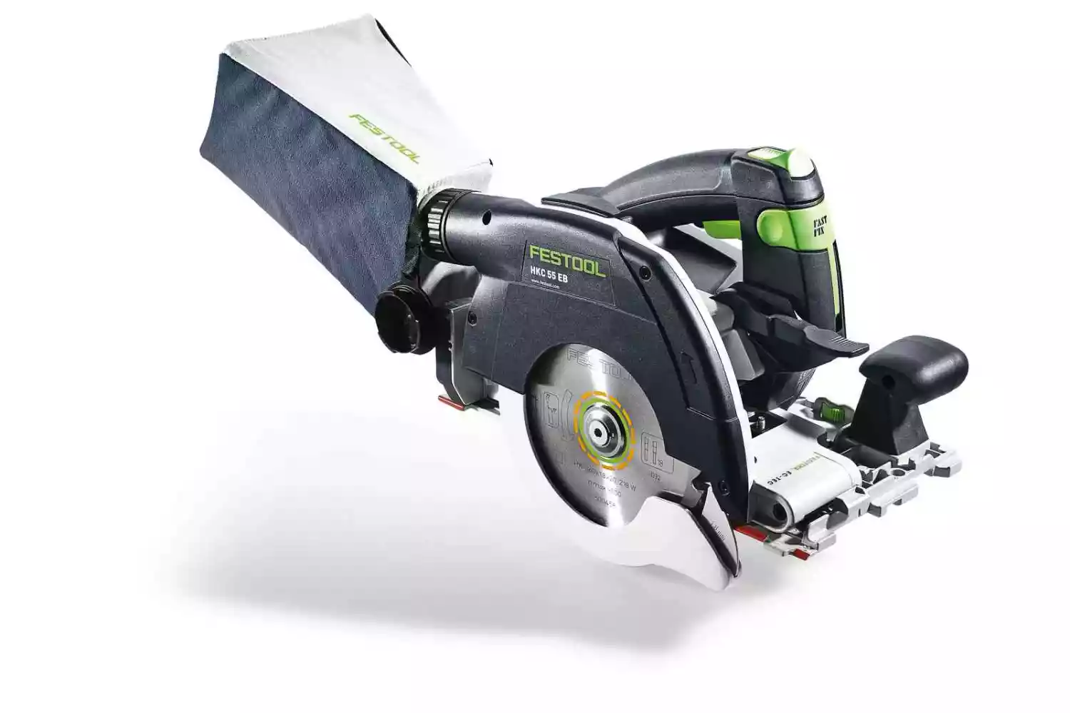 Festool HKC 55 5,0 EBI-Set-FSK 420 18V Li-Ion accu pendelkapzaag set (2x 5,0Ah) in systainer - 160mm