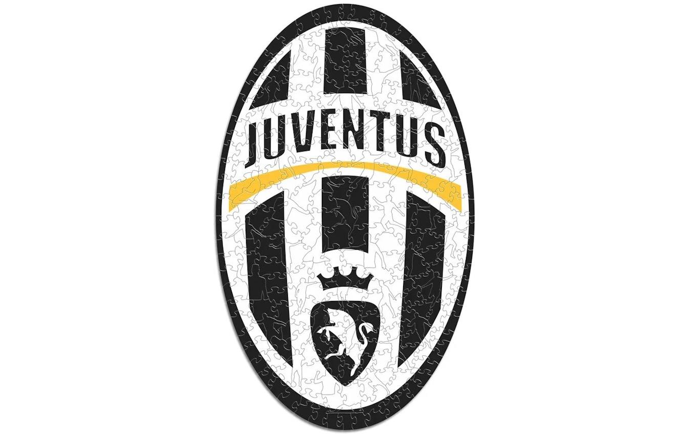 Juventus FC – Retro LogoOffiziell lizenziertes Holzpuzzle, Grösse M