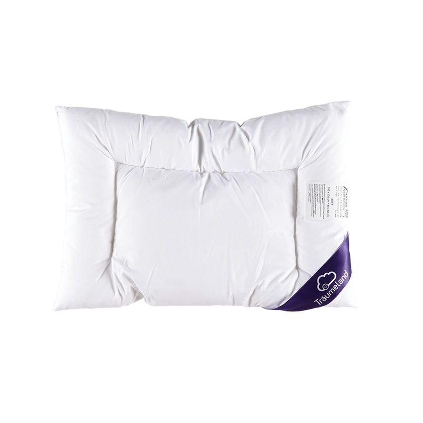 Set d'une couette et d'un coussin Soft - 80 x 80/35 x 40 cm - Blanc - Doré