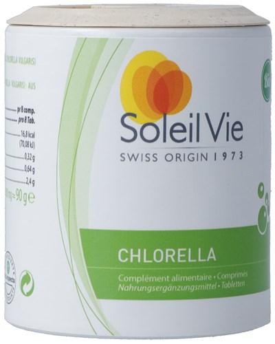 SOLEIL VIE Chlorella 500 mg<br>180 Stück, Tablette, aus biologischer Wasserkultur
