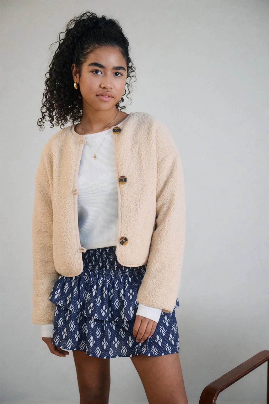 NoBell’ longsleeve wit