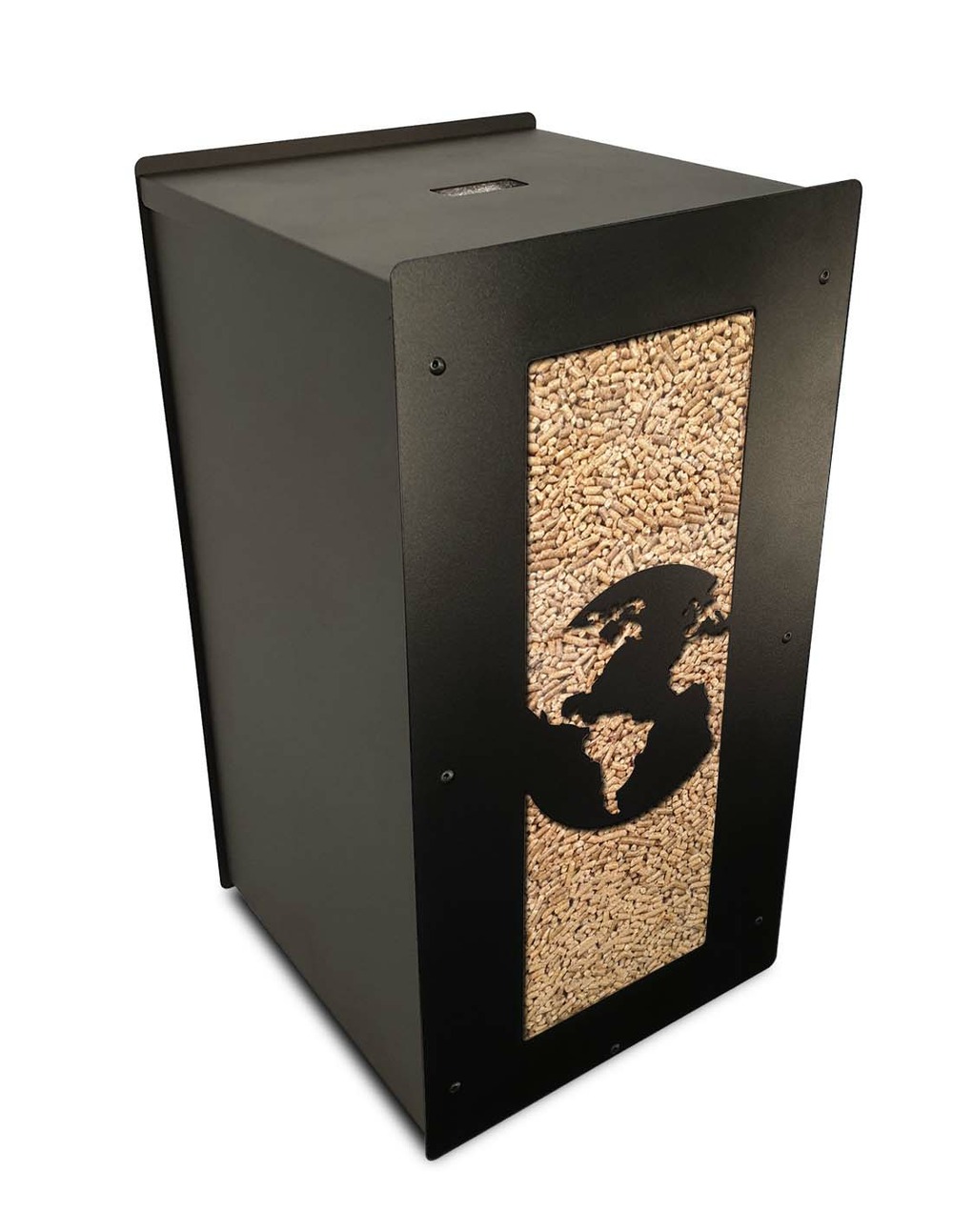 Stockage à granulés de bois 55Kg world noir