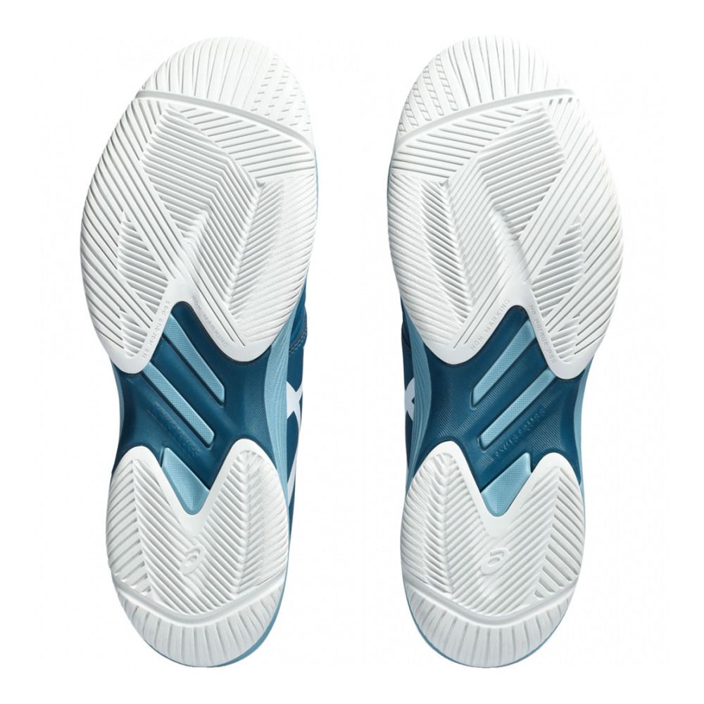 Asics SOLUTION SWIFT FF - Chaussures de tennis Homme restful teal/white