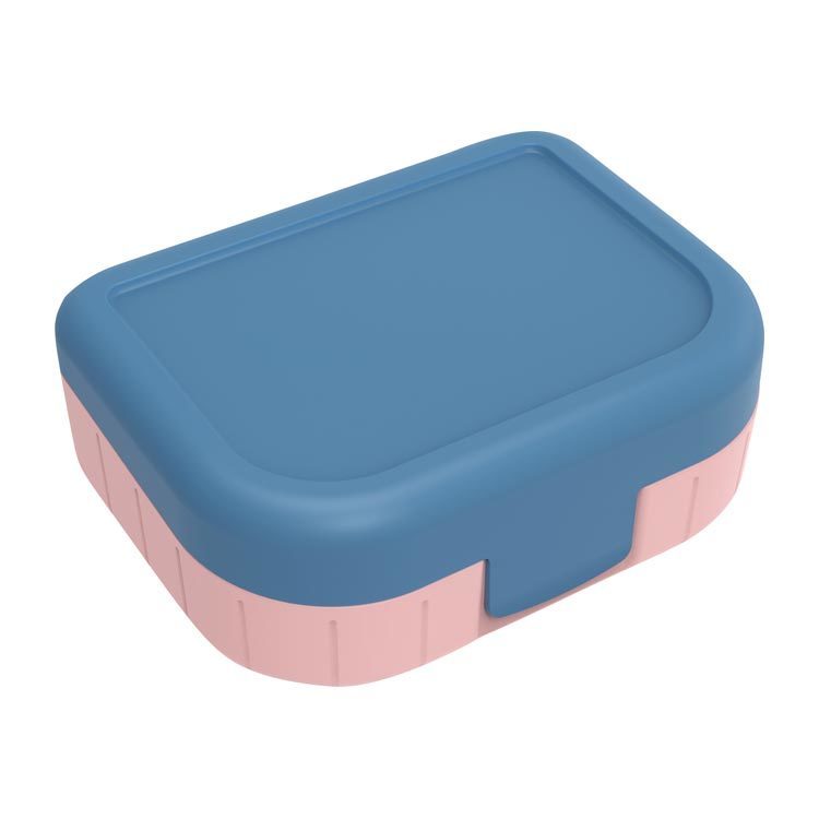 rotho Lunchbox To Go Memory Kids 1 Liter Blauw-roze 1 Stuk