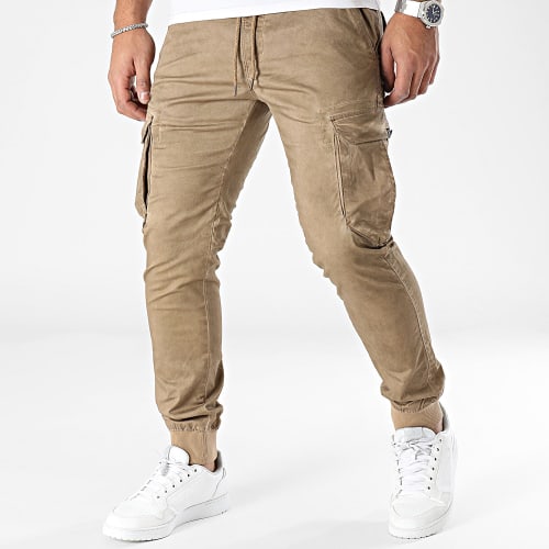Pantalon Cargo Reflex Rib Beige