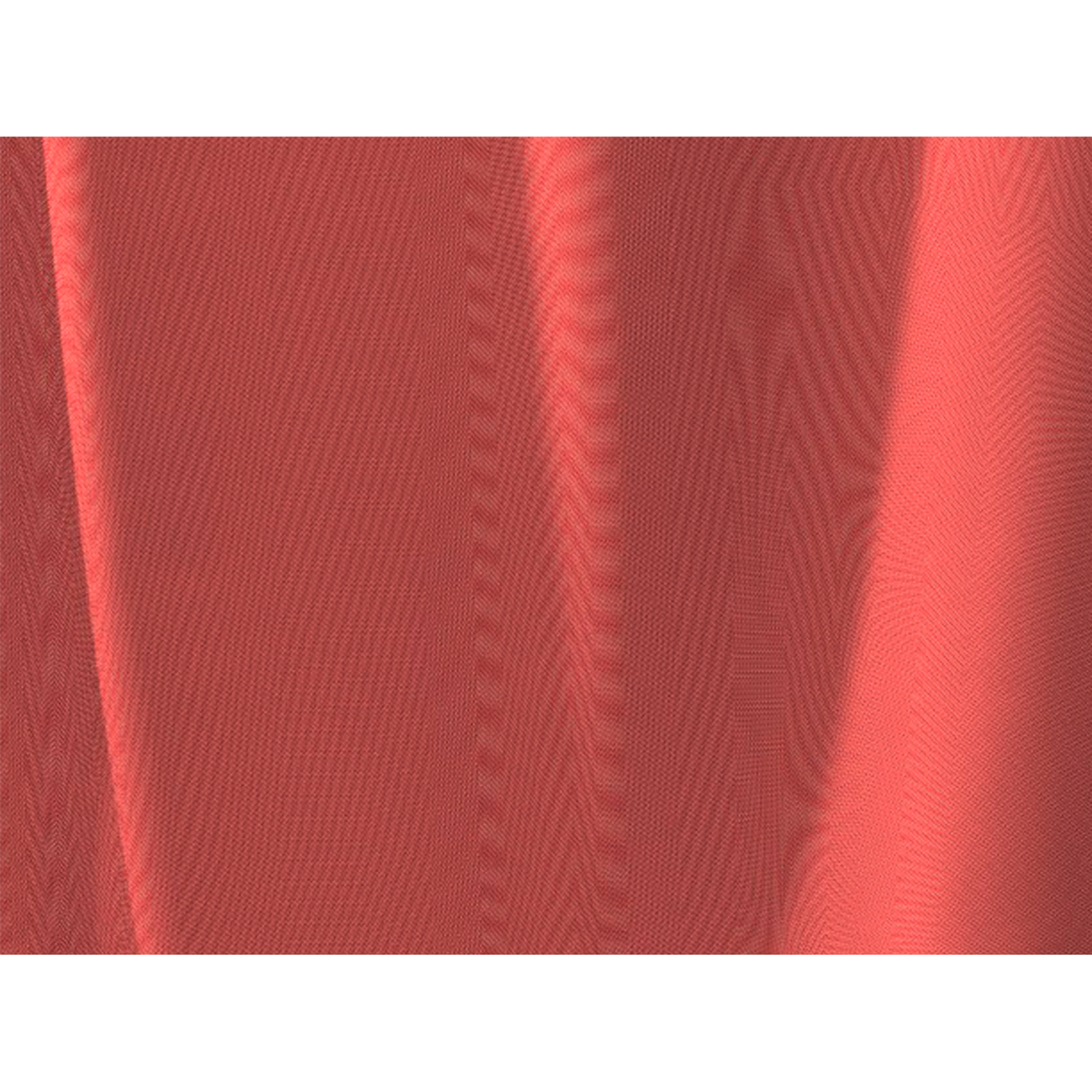 Ösenschal UNI COLLECTION - rot - 145x145 cm