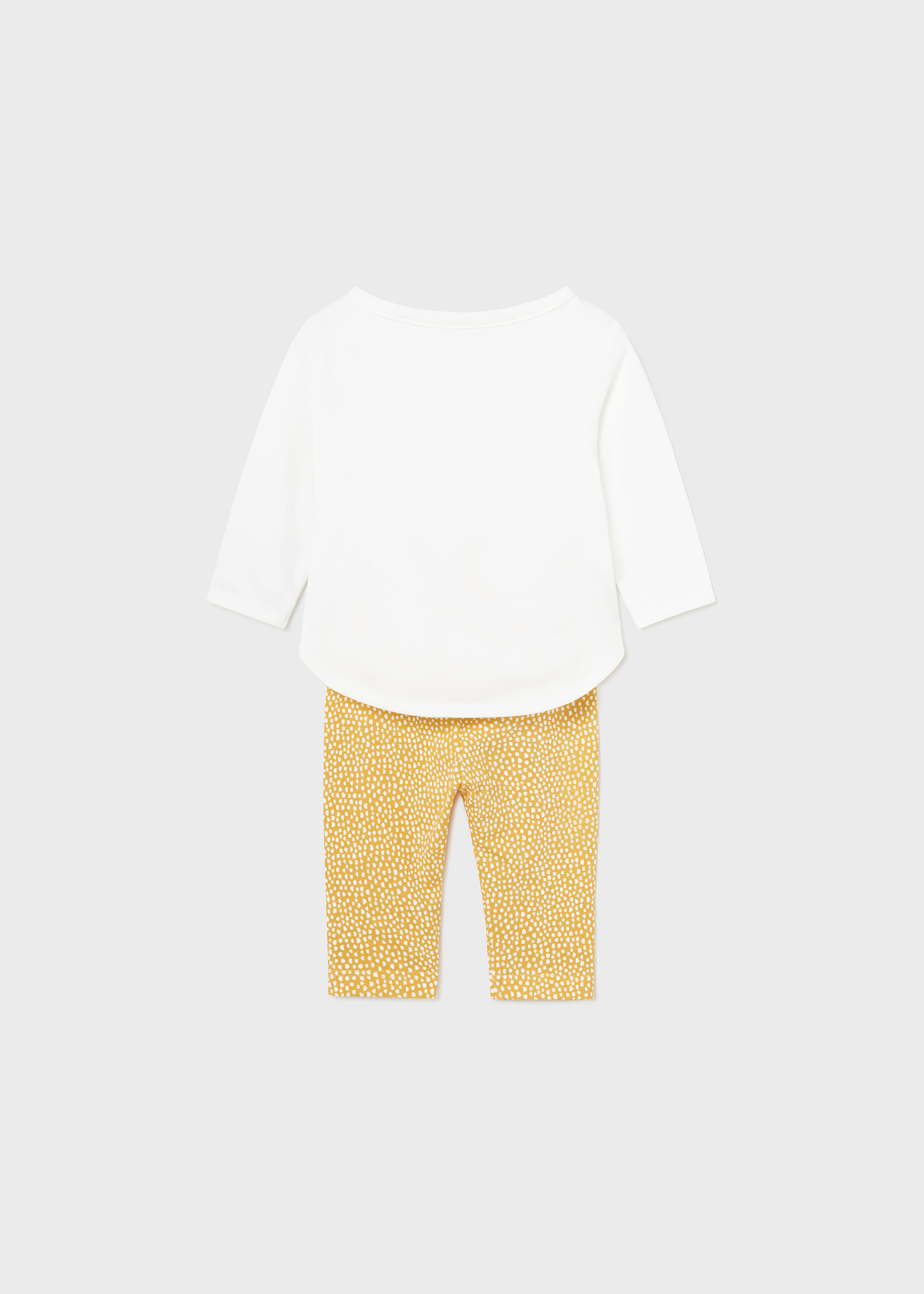 Conjunto de algodão Better Cotton para recém-nascido, 4 peças, cor milho