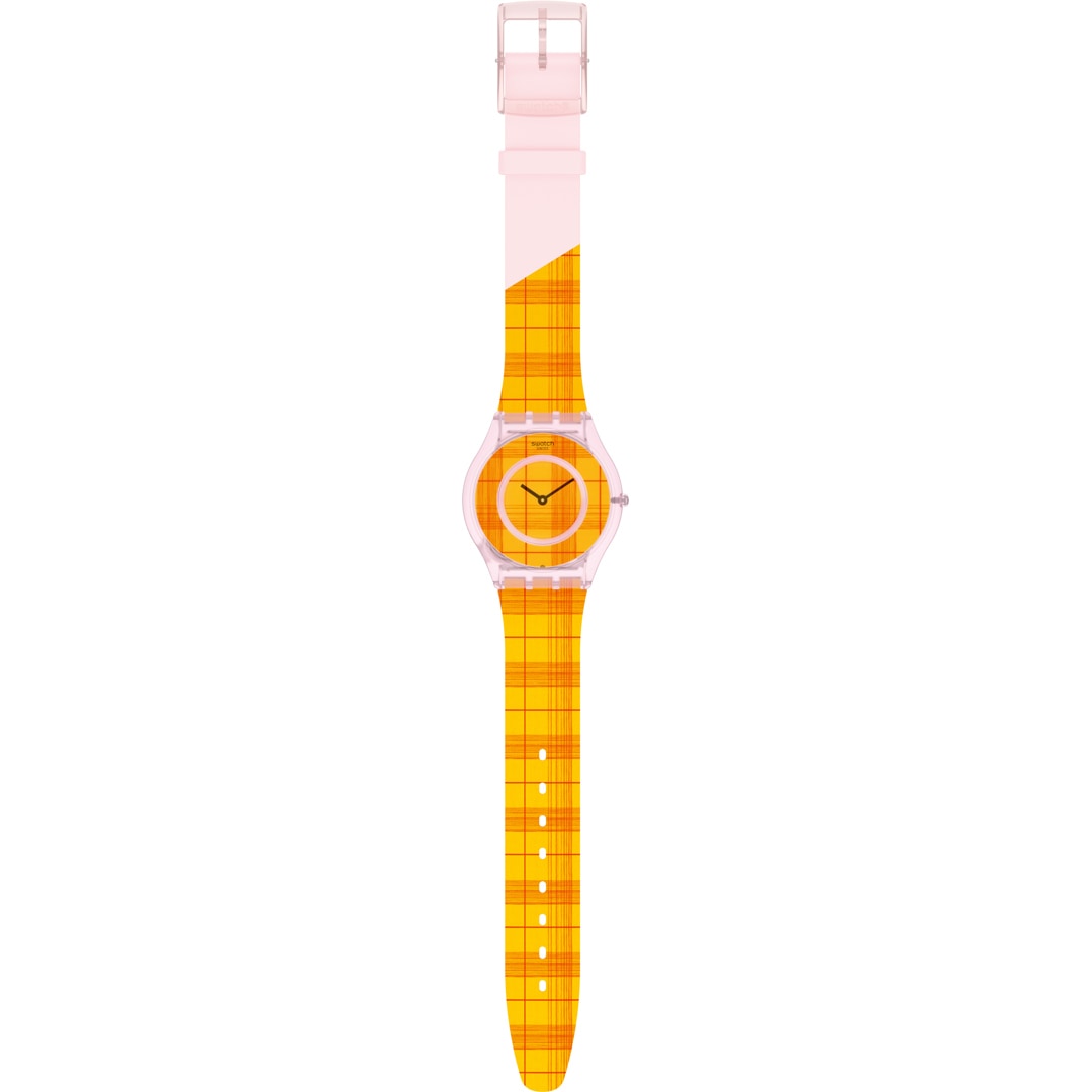Swatch x Supriya Lele Skin Classic Biosourced Fire Madras 01