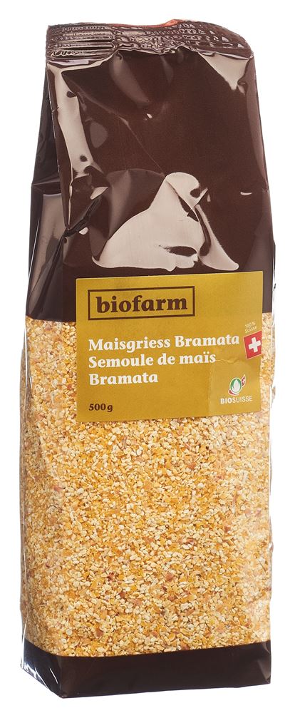Biofarm Maisgriess Bramata<br>500 g, Beutel, Knospe
