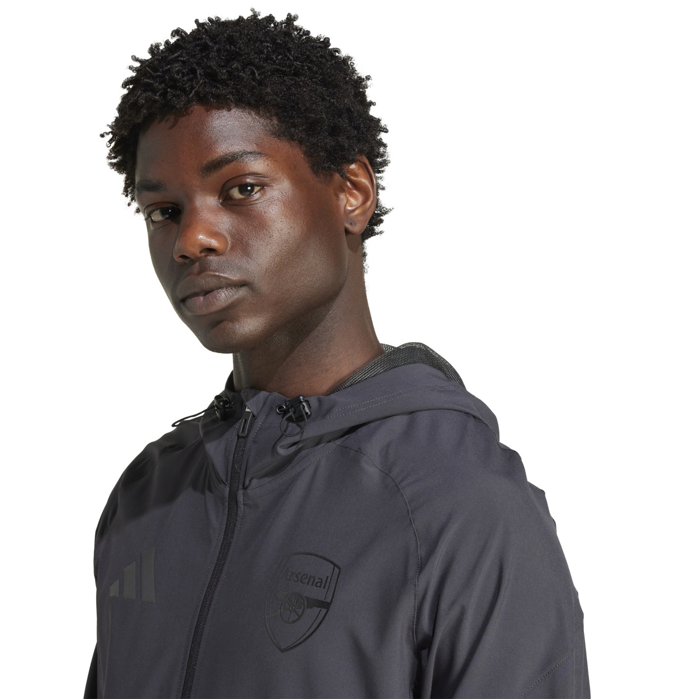 Adidas Arsenal Vis Tech Vest 2024-2025 Donkergrijs