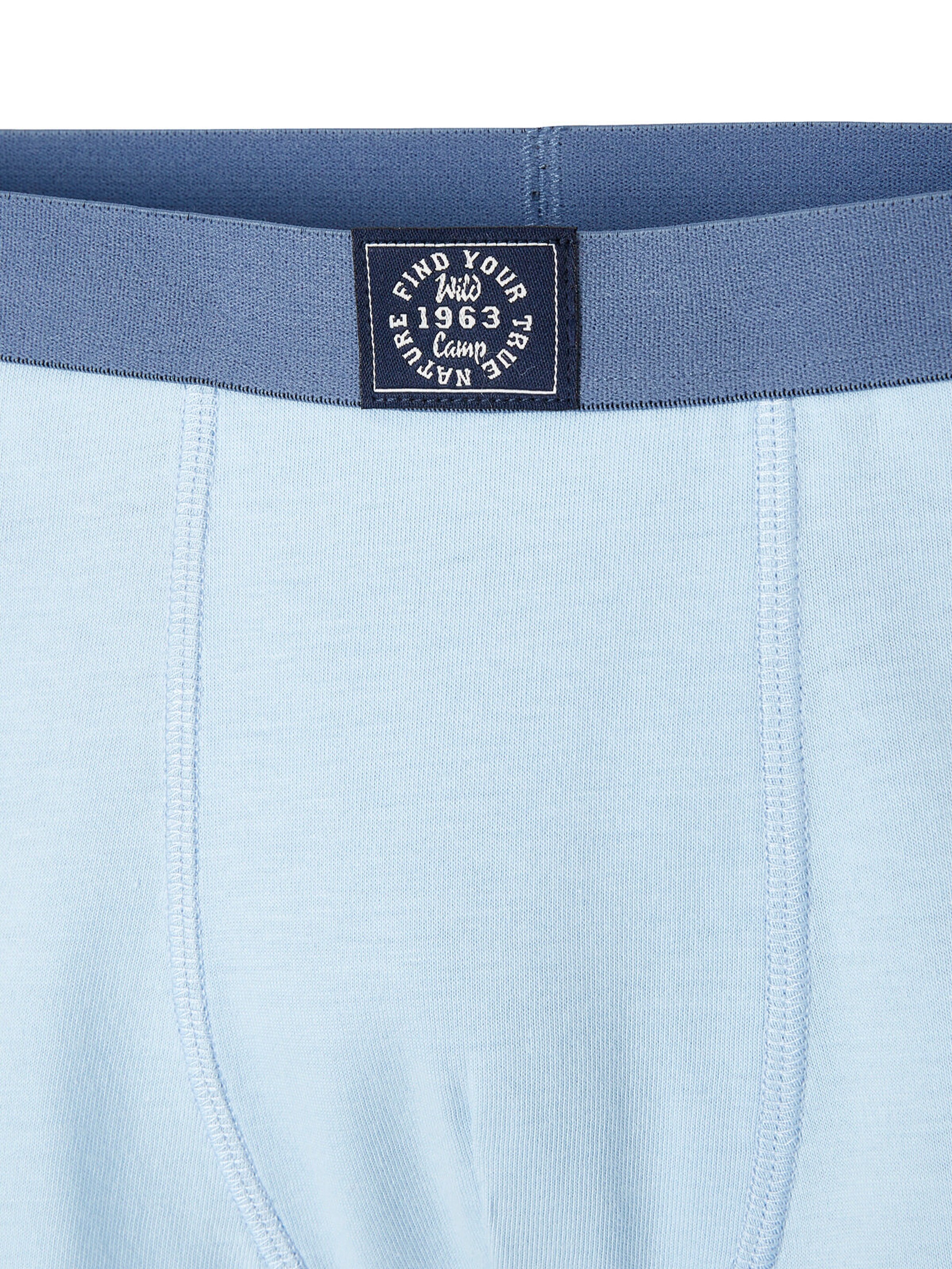 Vertbaudet 5er-Pack Jungen Boxershorts BASIC pack blau/weiß/grau