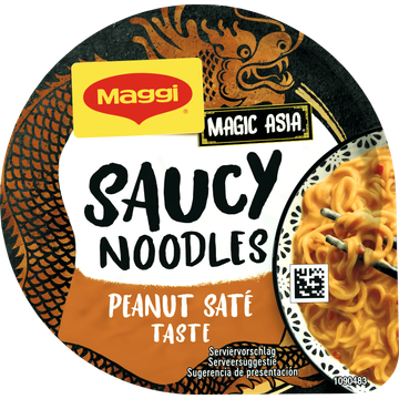 Maggi Magic Asia Saucy Noodles Peanut Saté Taste 75 g