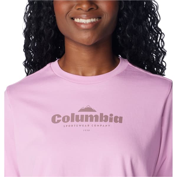 T-shirt COLUMBIA W NORTH CASCADES RELAXED TEE COSMOS/ELEVATED HIGH