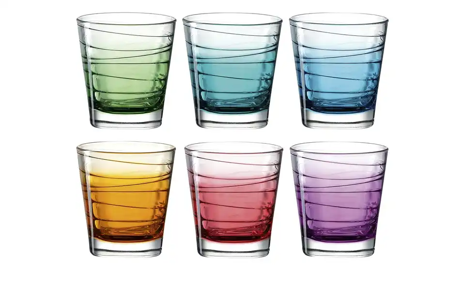 LEONARDO 6er-Gläserset Vario Struttura 250 ml