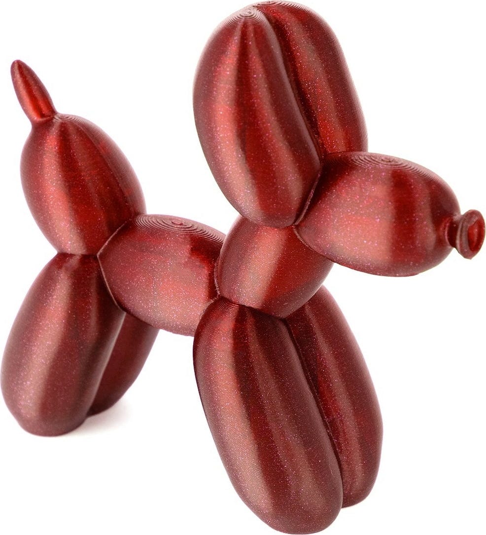 Prusa  Prusament PLA Galaxy Red (NFC), 1,75 mm / 1000 g    Leicht zu druckendes PLA in Galaxy Red