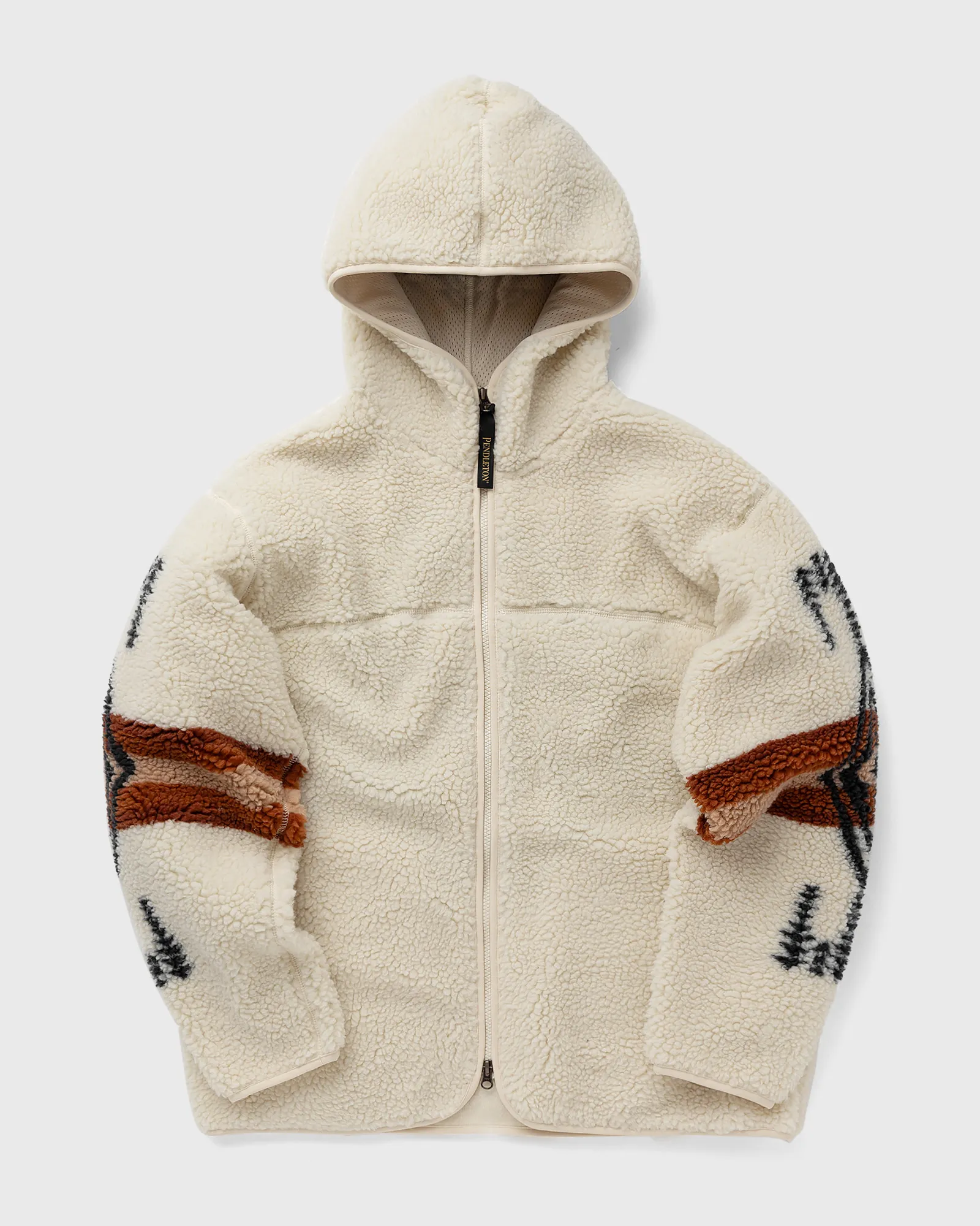 Pendleton BOA ZIP HOODIE IVORY HARDING