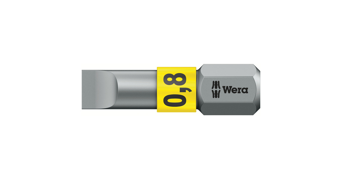 WeraKraftform Kompakt 28 RA 1, 6‑delig bitset  (Zwart/groen)