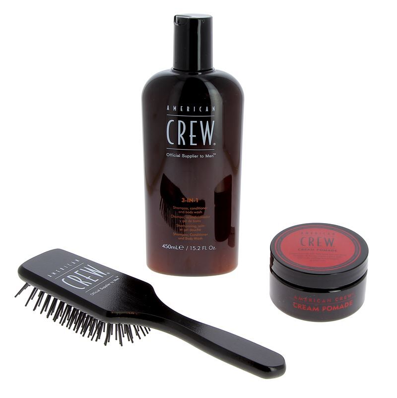 Pack essentiels corps et cheveux Cream Pomade et brosse