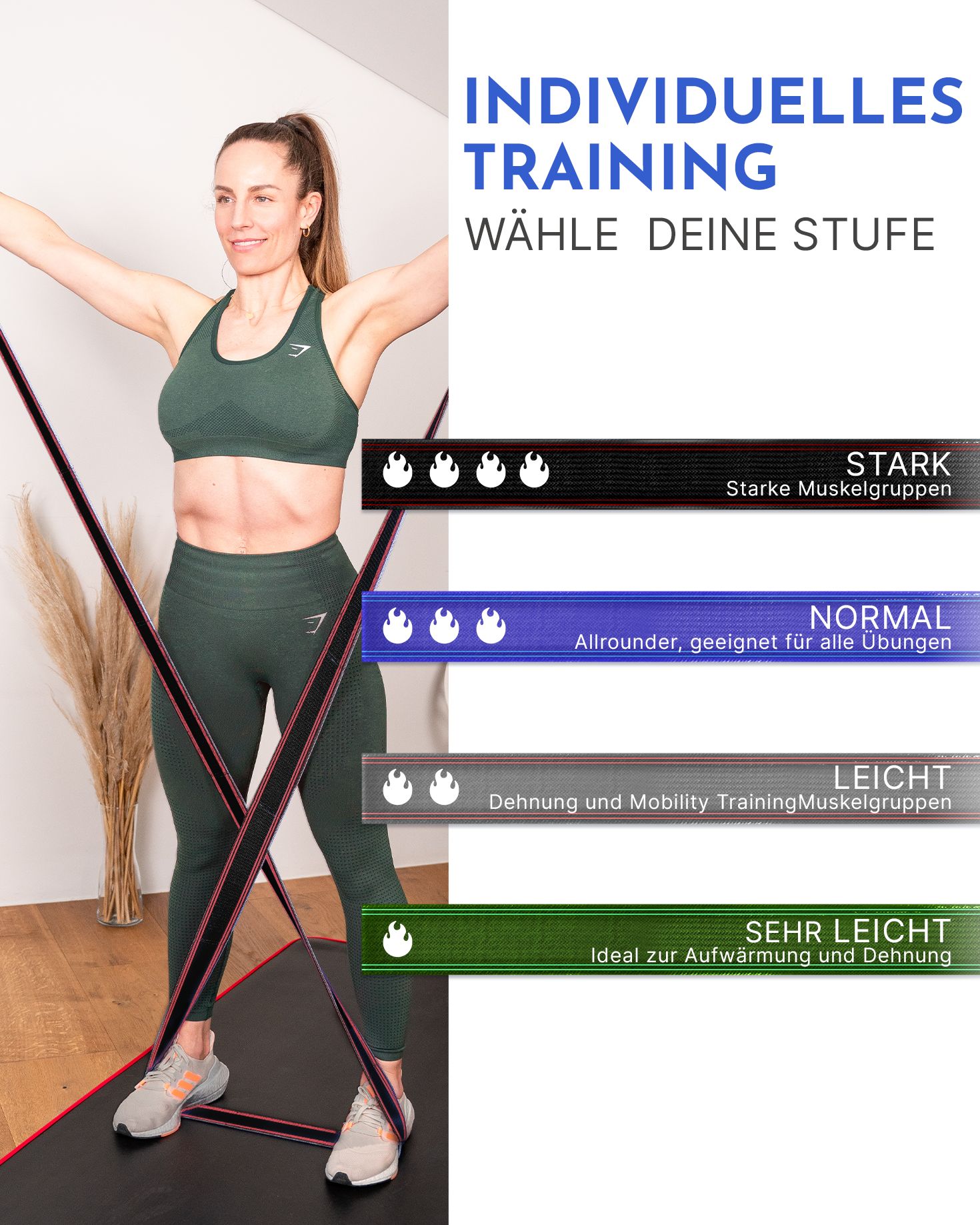 NEOLYMP Gymnastikband Stoff