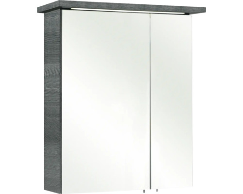 Pelipal Quickset 328 spiegelkast, 60 x 20 x 72 cm, grafiet getextureerd horizontaal