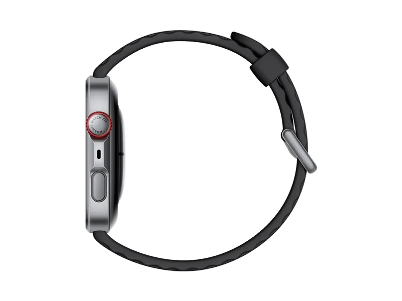 Huawei Watch Fit 4 Pro - Aluminiumslegering - smart ur med rem - fluoroelastomer - sort - håndledsstørrelse: 130-210 mm - display 1.82