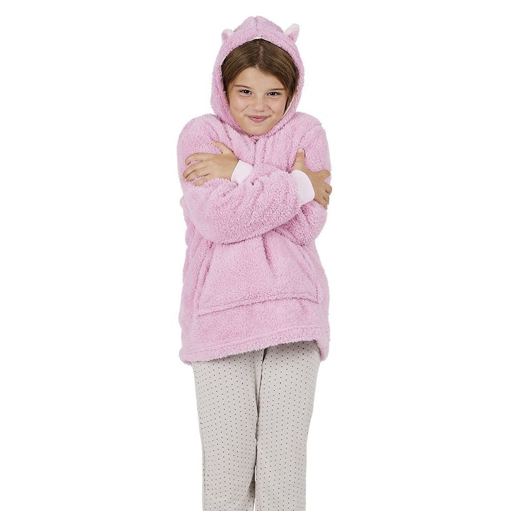 Peluche sweat à capuche 2en1 - 3 modèles