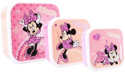 Disney Minni Mus 3 in 1 Snackboks Fresh Bites, Rosa