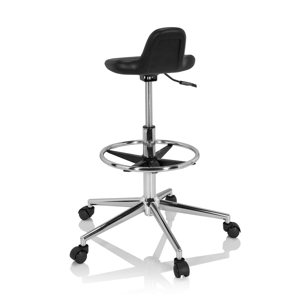 Drehhocker TOP WORK 03 I Hartschaum ohne Armlehnen hjh OFFICE