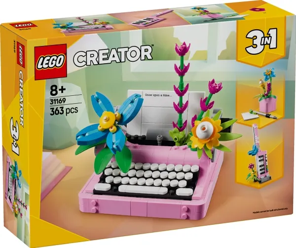 LEGO Creator 31169 Skrivemaskine med blomster