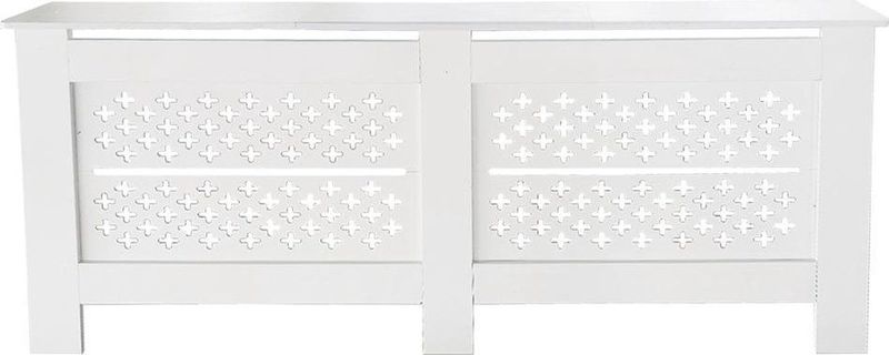 Radiatorombouw - verwarmingsombouw - radiatoromkasting - 172 cm x 82 cm - wit