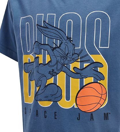 Hummel T-shirt - hmlSpace Jam Tres - Blåe Horizon m. Print