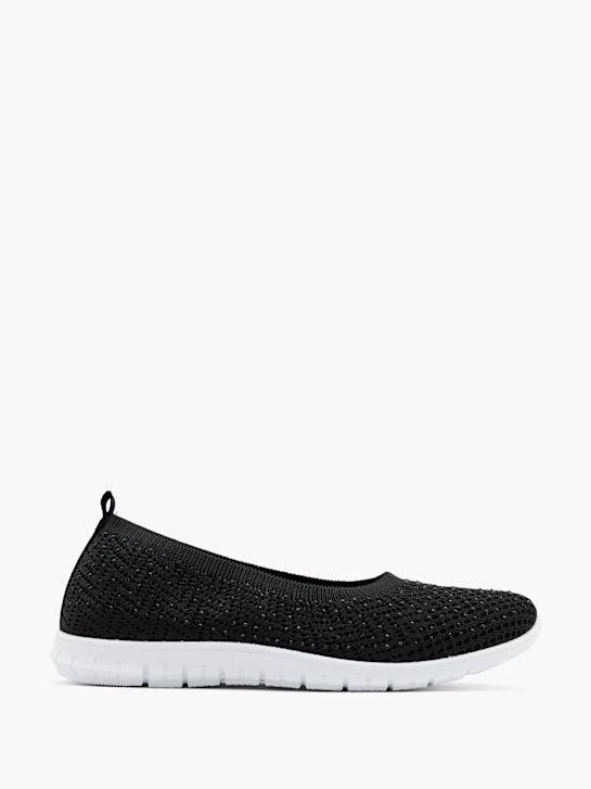 Graceland Slip-Ons Schwarz