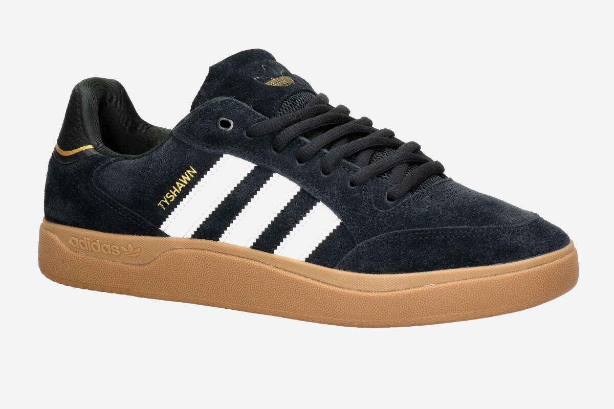 adidas Skateboarding Tyshawn Low Schuh (core black white gum)
