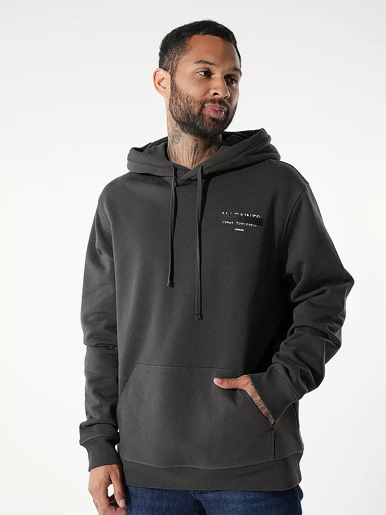 ALLSAINTS Kapuzensweater - Hoodie REDACT  schwarz