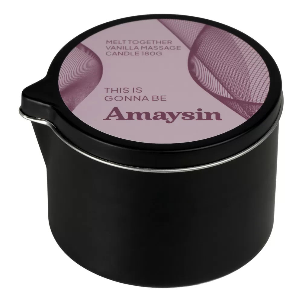 Amaysin Vanilla Massage Candle - 180 g.