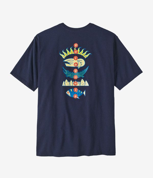 Patagonia Fitz Roy Wild Responsibili T-Shirt (new navy)