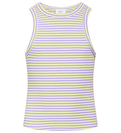 Grønt Top - Kupio - Rib - Light Purple