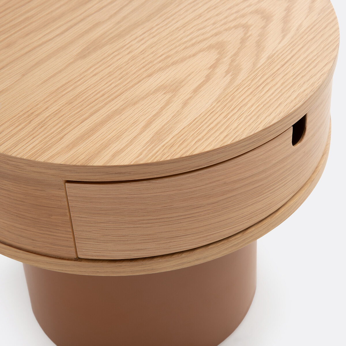 LA REDOUTE INTERIEURS<br>Mesa de cabeceira com pé laqueado, 1 gaveta, Tamita
